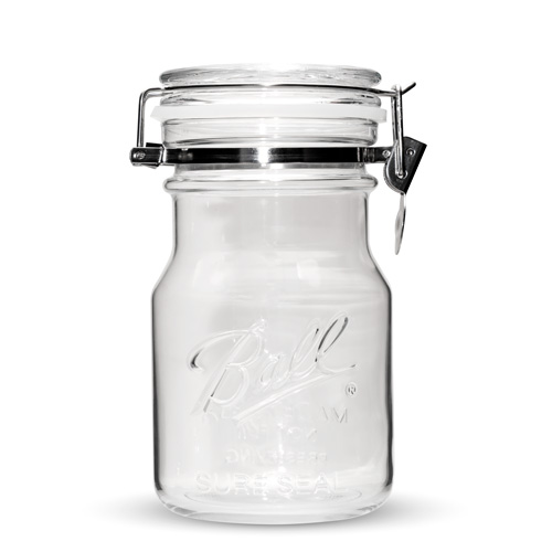 楽天市場 ボールメイソンジャー シュアシールベール ストレージジャー 1100ml Ball Mason Jar Sure Seal Bail Stirage Jar 38oz クラフトモンキー