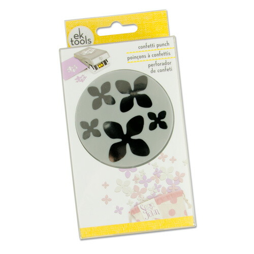 【楽天市場】EKサクセス クラフトパンチカッター ラージ [コンフェッティ ハイドランジア]/ EK Punch Large Confetti