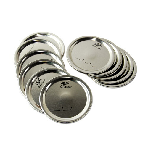 楽天市場 Sure Tight ボールメイソンジャー ワイドマウス用 内蓋のみ 12枚入 正規パッケージなし Ball Wide Mouth Lid Inner Only 12pc クラフトモンキー