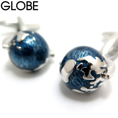 Value3500 Globe Cufflinks 地球儀カフス 父の日 通信販売