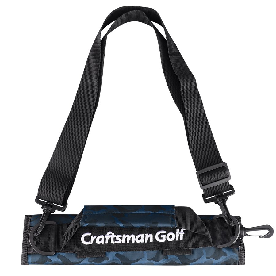 ★CRAFTSMANクラフトマン　ゴルフクラブケース　ゴルフ用品　軽量　最大9本収納可能　バッグ　コンパクト収納　アクセサリー　ソフト　ストラップ付き　5色あり画像