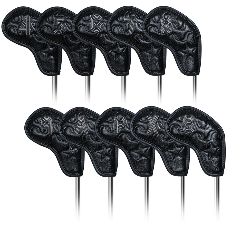 【新製品4点セット】テーラーメイドシンプルユニセックスゴルフヘッドカバー 黒色 61t5xEiyifL._AC_SY200_QL15_.jpg