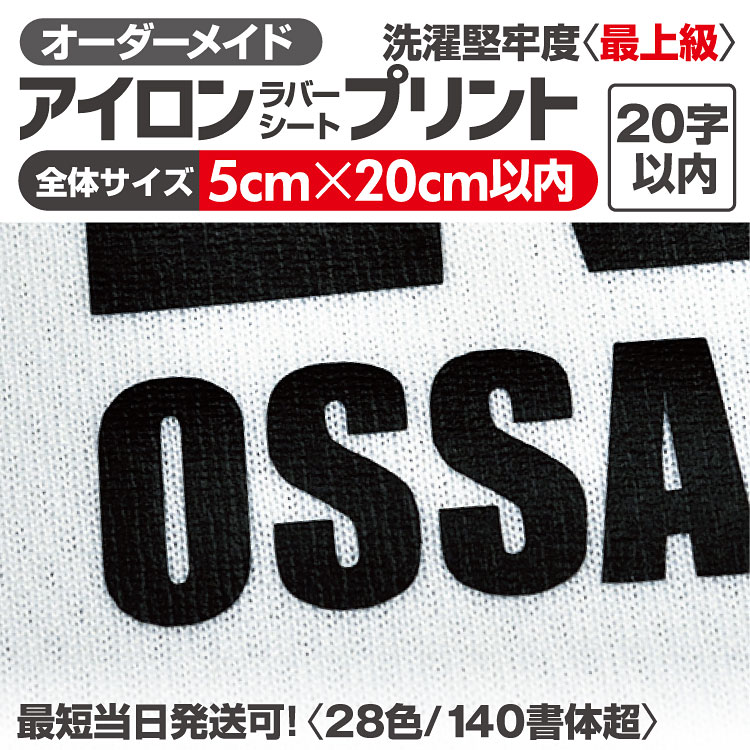 【楽天市場】アイロンプリント ラバーシート 【最短当日発送OK】 アイロン ワッペン 文字 大きい ひらがな アルファベット 数字 簡単プリント  オーダーメイド アイロンステッカー 急ぎ対応 オリジナル作成 文字 切文字 ネームタグ 衣服用 ユニフォーム 応援 ...