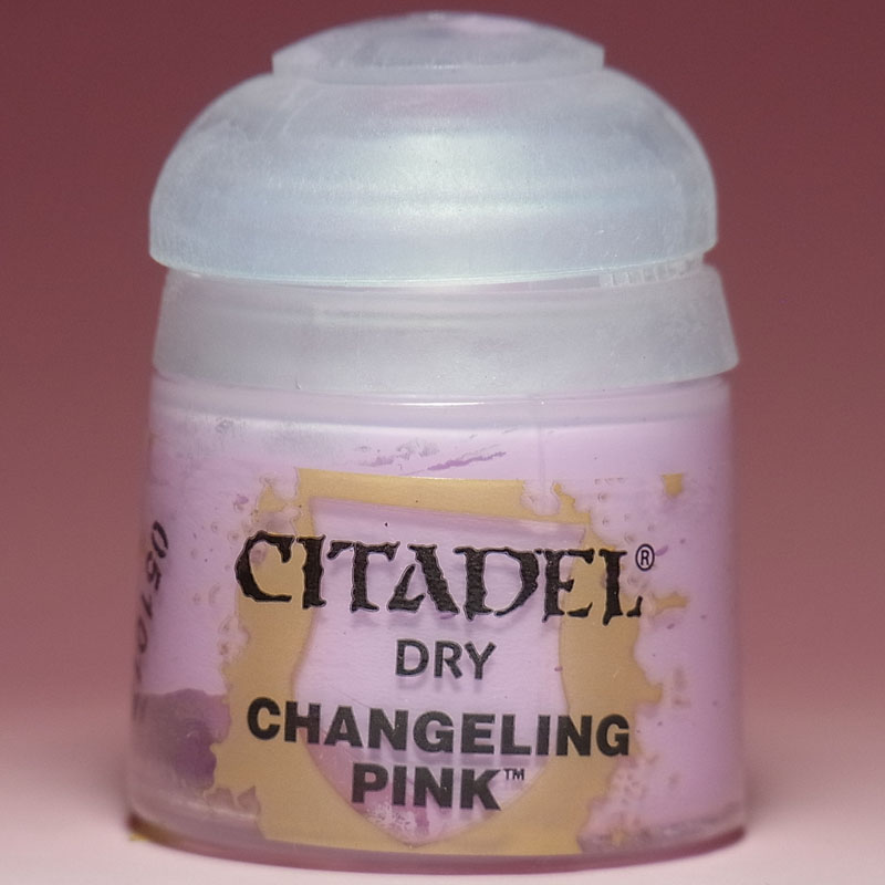 Citadel Colour 23-15 Changeling Pink - Vernice Opaca Per Tecnica Dry Brush - Modellismo Warhammer