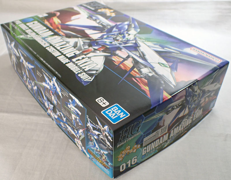 HGBF 1/144 ガンダムアメイジングエクシア【バンダイ ガンプラ 機動戦士ガンダム ガンダムビルドファイターズ】画像