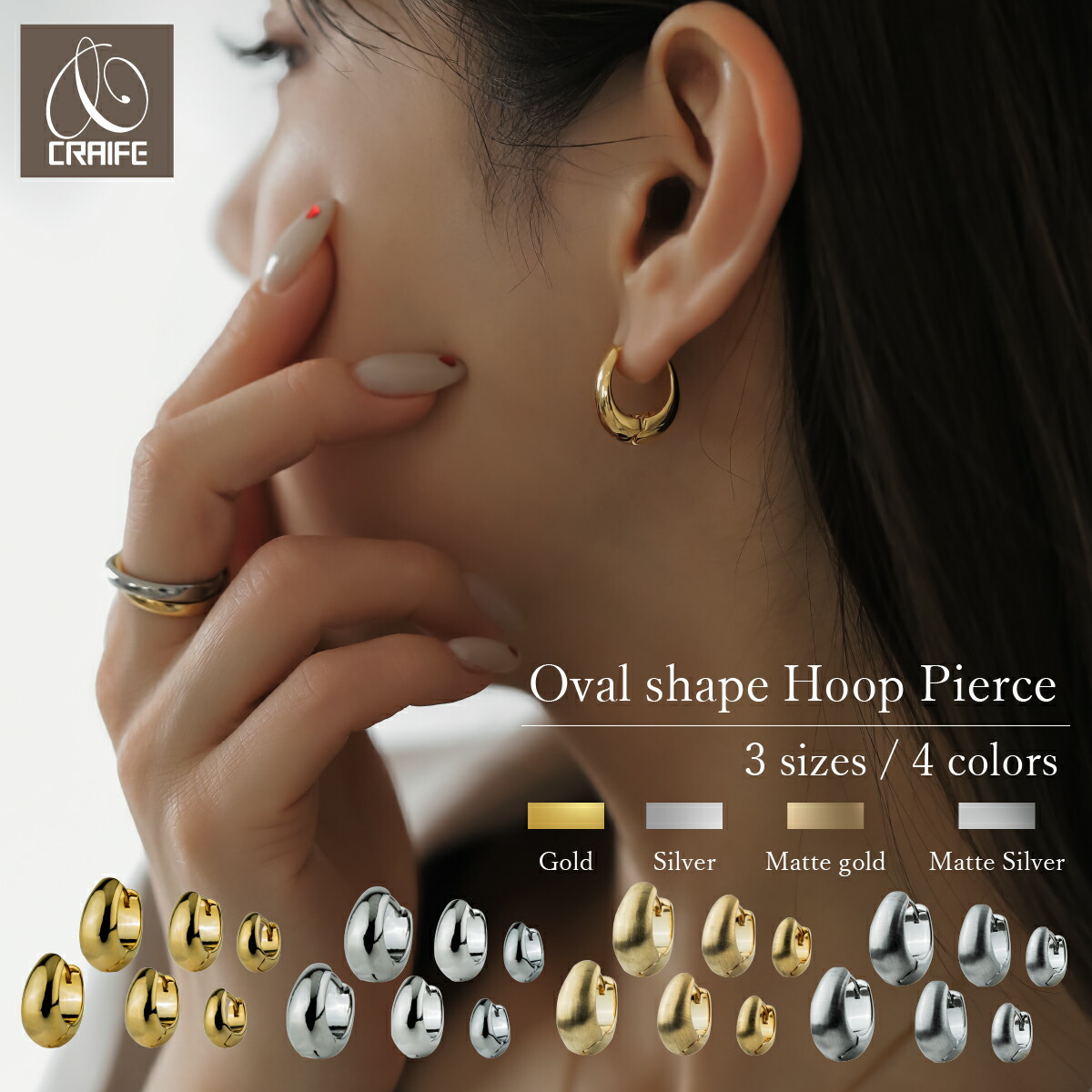 ボッテガヴェネタ⭐︎トライアングルピアス【片耳】 ボッテガヴェネタ