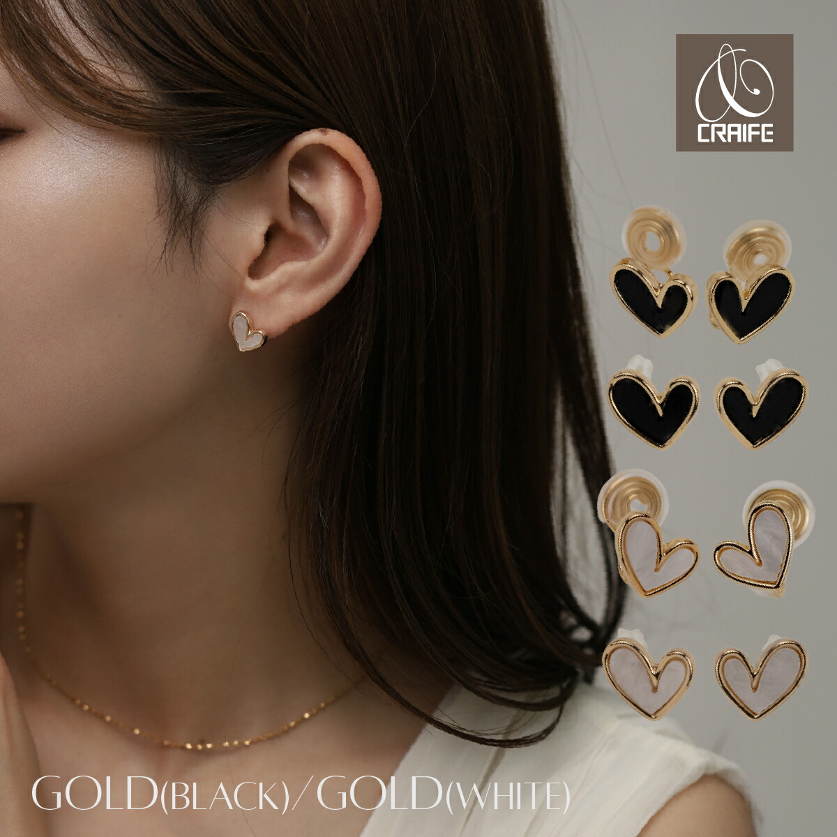 SIENA ROSE Nudie Diamond 5粒ネックレスクリア SIENA ROSE Nudie Diamond 5粒ネックレスクリア SIENA ROSE