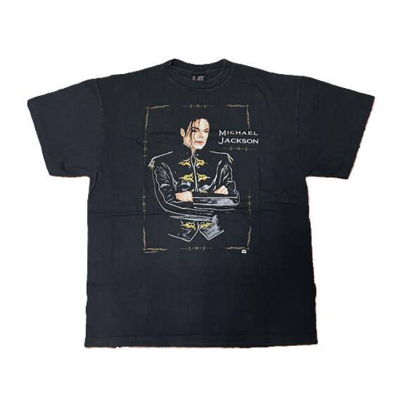 x0246 マイケルジャクソン Tシャツ 黒 M USA製 バンドT x0246 マイケルジャクソン Tシャツ 黒 M USA製 バンドT x0246 マイケル
