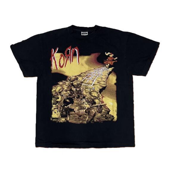 【週末値下げ】Korn ブラック Tシャツ L untouchables 週末値下げ】Korn ブラック Tシャツ L untouchables Korn