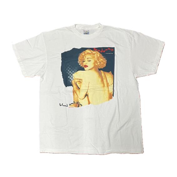C*8様 貴重 直筆サイン入りマドンナ ビンテージ 半袖Tシャツ保証書付き
