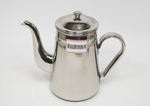 〇18-8ステンレス鋼コーヒーポット1.5Ｌ #13 100V電磁膳立て器相応う 9-0902-0501_ES