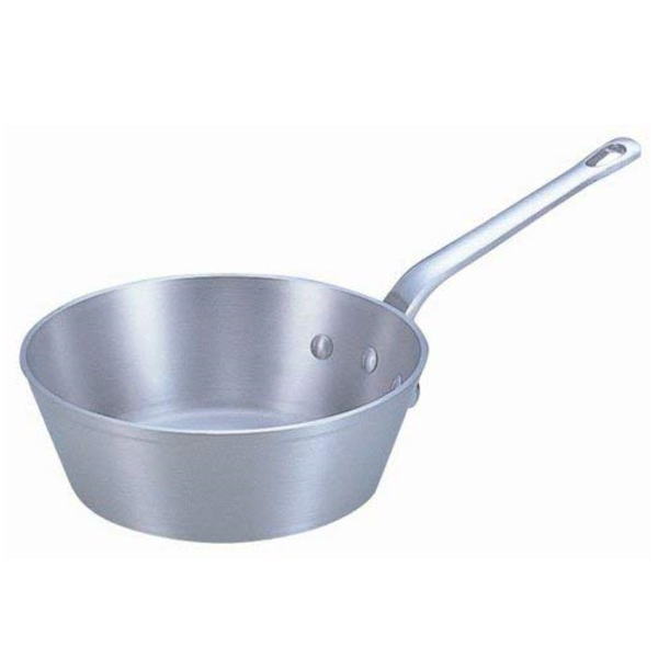 アカオアルミ DONテーパー鍋21cm 外径210&times;底径153&times;H75mm 2.1L 1-0032-0103_ES｜キッチンクレインズ