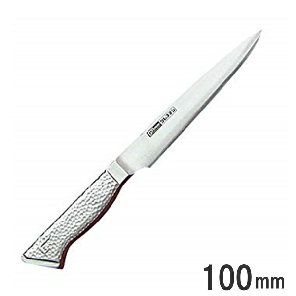 グレステン(GLESTAIN) WM ペティーナイフ（細） 100mm グレステン鋼 010WSM 両刃 1-0315-1401_ES (包丁・ナイフ)