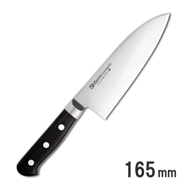 ミソノ (Misono) No.550 モリブデン鋼 洋出刃包丁 165mm 片刃 1-0312-0401_ES (包丁・ナイフ)|キッチンクレインズ