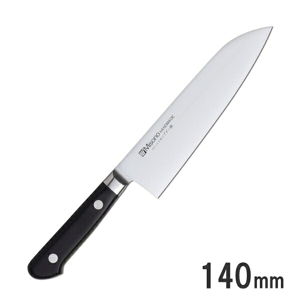 *ミソノ (Misono) No.580 モリブデン鋼 小三徳包丁 140mm 両刃 1-0312-0101_ES (包丁・ナイフ)｜キッチンクレインズ