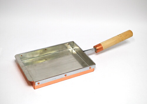 銅玉子焼き器 京都型 15cm 内寸15×21×深さ3cm 106000800,527-05_ET　100サイズ