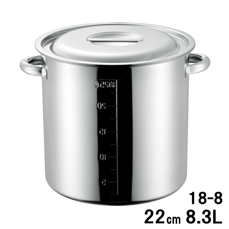 楽天市場】アカオアルミ DON寸胴鍋45cm 外径471×H450mm 70L_DI 