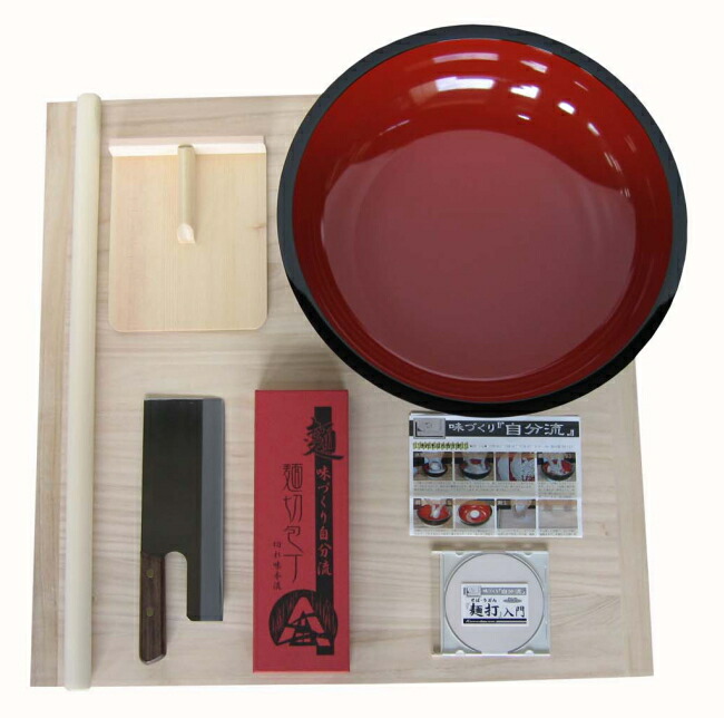 楽天市場】【送料無料】 麺打ち そば打ちセット 3人用 手打ちうどん