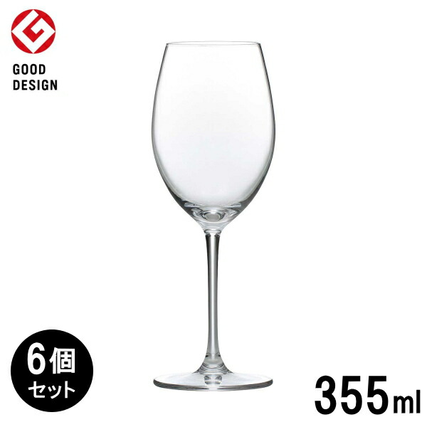 パローネ ワイングラス 6個セット 355ml RN-10236CS 東洋佐々木ガラス RPL-F1/9-2256-0301_ES