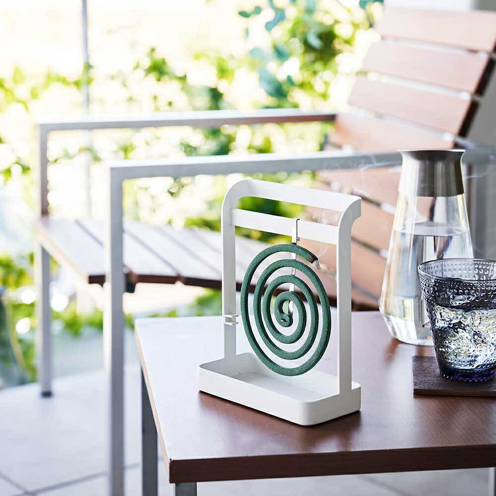 蚊取線香 楽天市場】蚊取り線香ホルダー 山崎実業 タワー 蚊取線香入れ