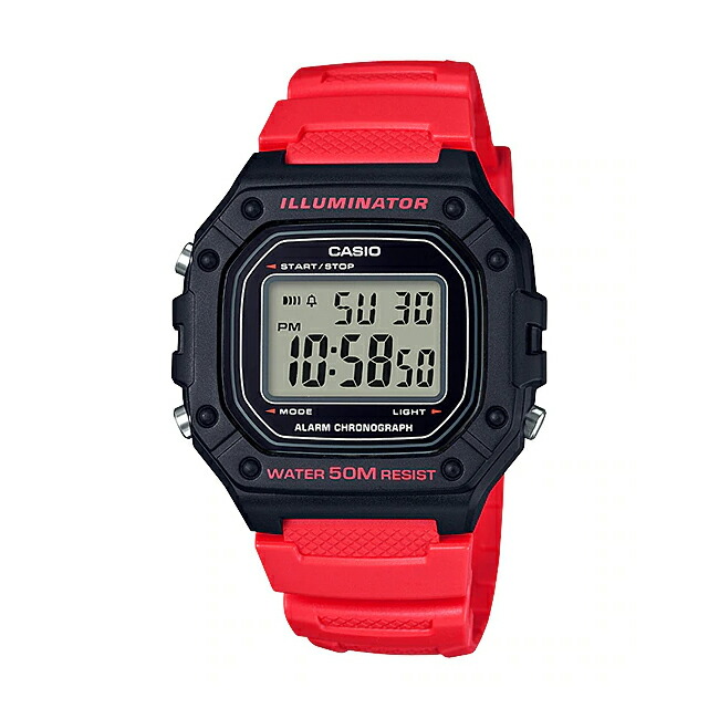 casio light watch