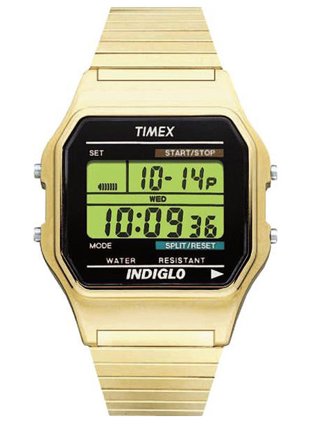 TIMEX タイメックス TIMEX80 ゴールド デジタル T78677 メンズ レディース 腕時計 金 男性 プレゼント ギフト