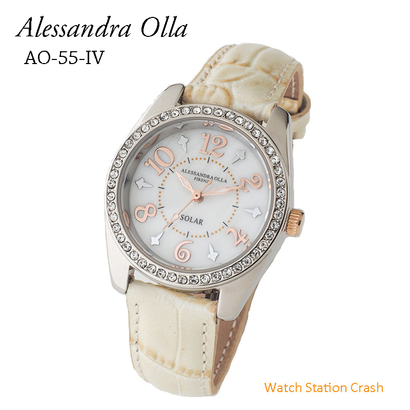 レディース腕時計 ソーラーウォッチ アレサンドラオーラ AO-950 