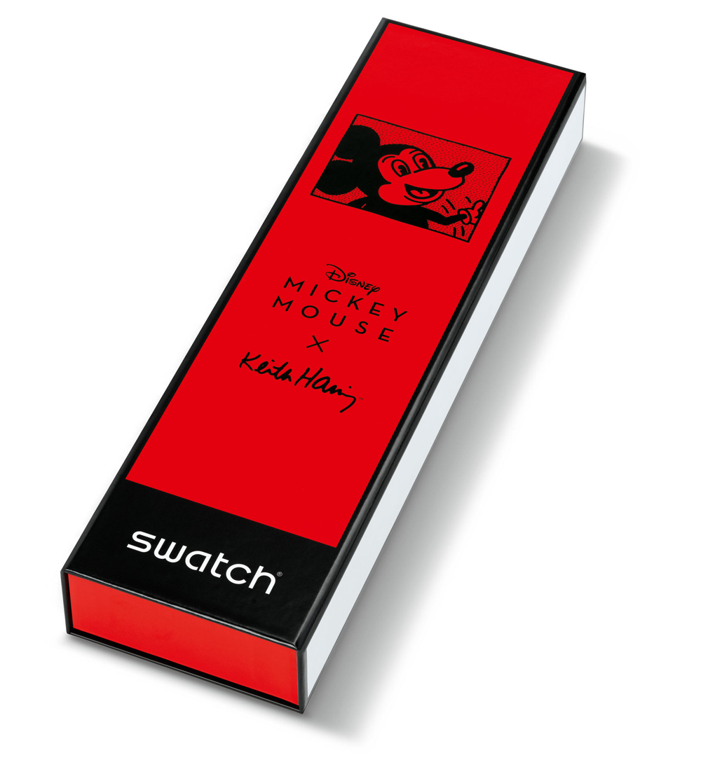 楽天市場 Swatch スウォッチ Mickey Blanc Sur Noir ミッキー ブラン スー ノワール Suoz337 ミッキーマウス キース へリング コレクション Haring のイラストによる Disney のアイコン 腕時計 メンズ レディース Watch Station Crash