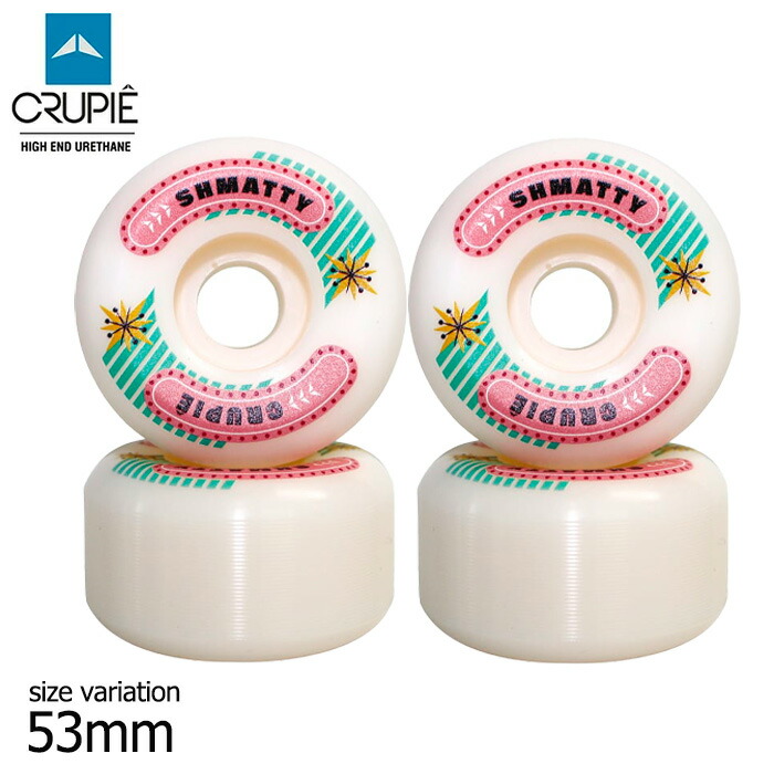 楽天市場】スケートボード クルーピー スケボー ウィール CRUPIE