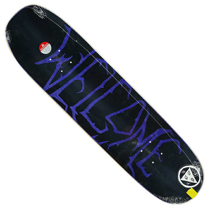 値引 Welcome Futbol On Moontrimmer Gold 8 5inch スケートボード デッキスケボー Sk8 正規品w 全ての Hughsroomlive Com