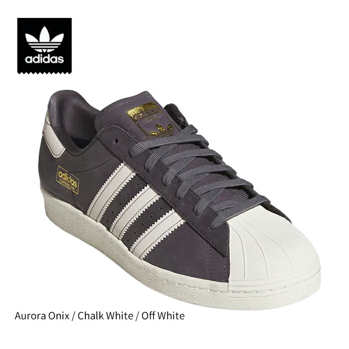ADIDAS SKATEBOARDING アディダス スケートボーディング SUPERSTAR 80 ADV HQ9289 はやりっ子現金前貸し スケボー 滑るゲーム盤 滑るシューズ スケシュー スニーカー