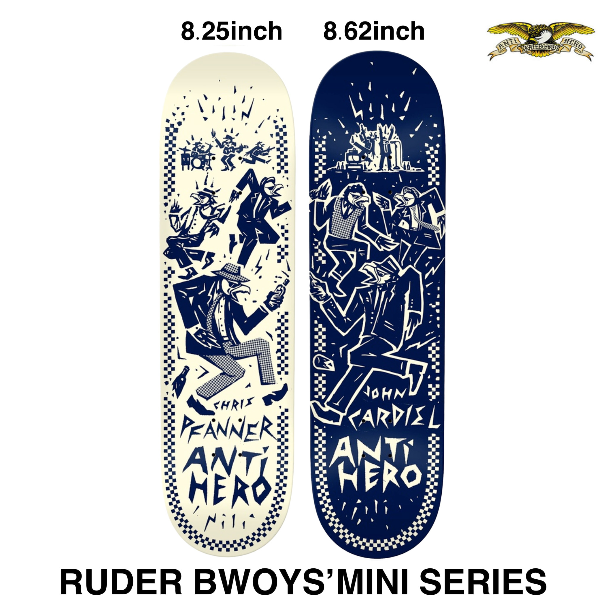 楽天市場】スケート デッキ ANTI HERO アンチヒーロー スケートボード