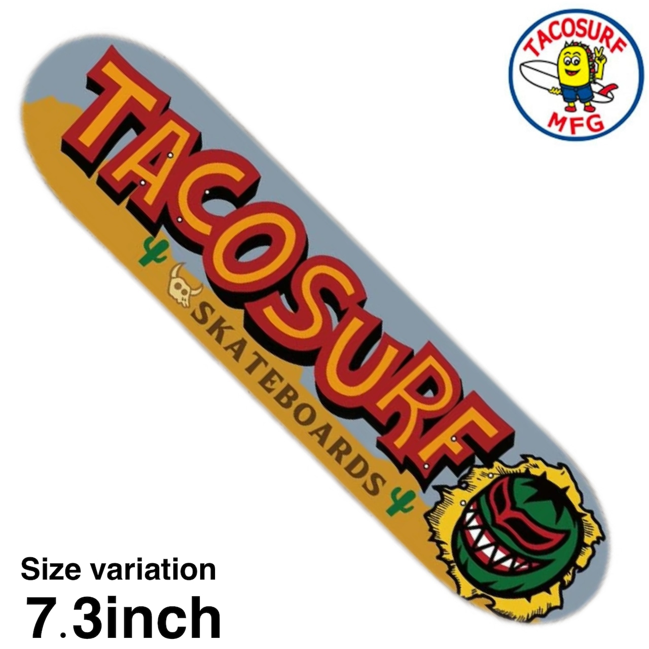 楽天市場】8インチ 8.25インチ TACOSURF タコサーフ スケート