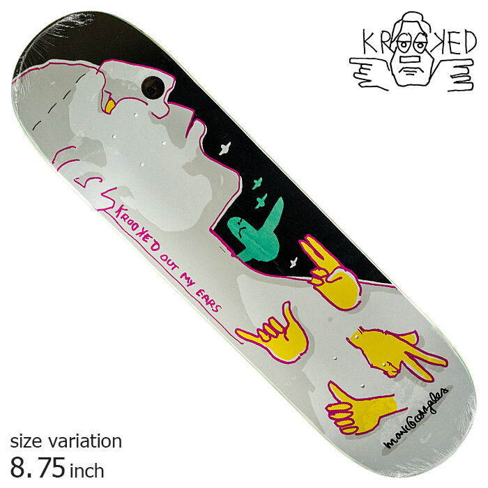 新品 送料込 ナンバリング入り KROOKED Gonz SSD LTD デッキ 新品 送料込 ナンバリング入り KROOKED Gonz SSD LTD デッキ
