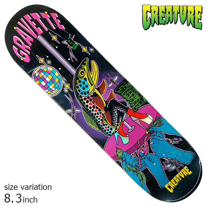 CREATURE スケボー コンプリート 8.12 クリーチャー エバースリック CREATURE SKATEBOARD EVERSLICK DECK クリーチャー スケート