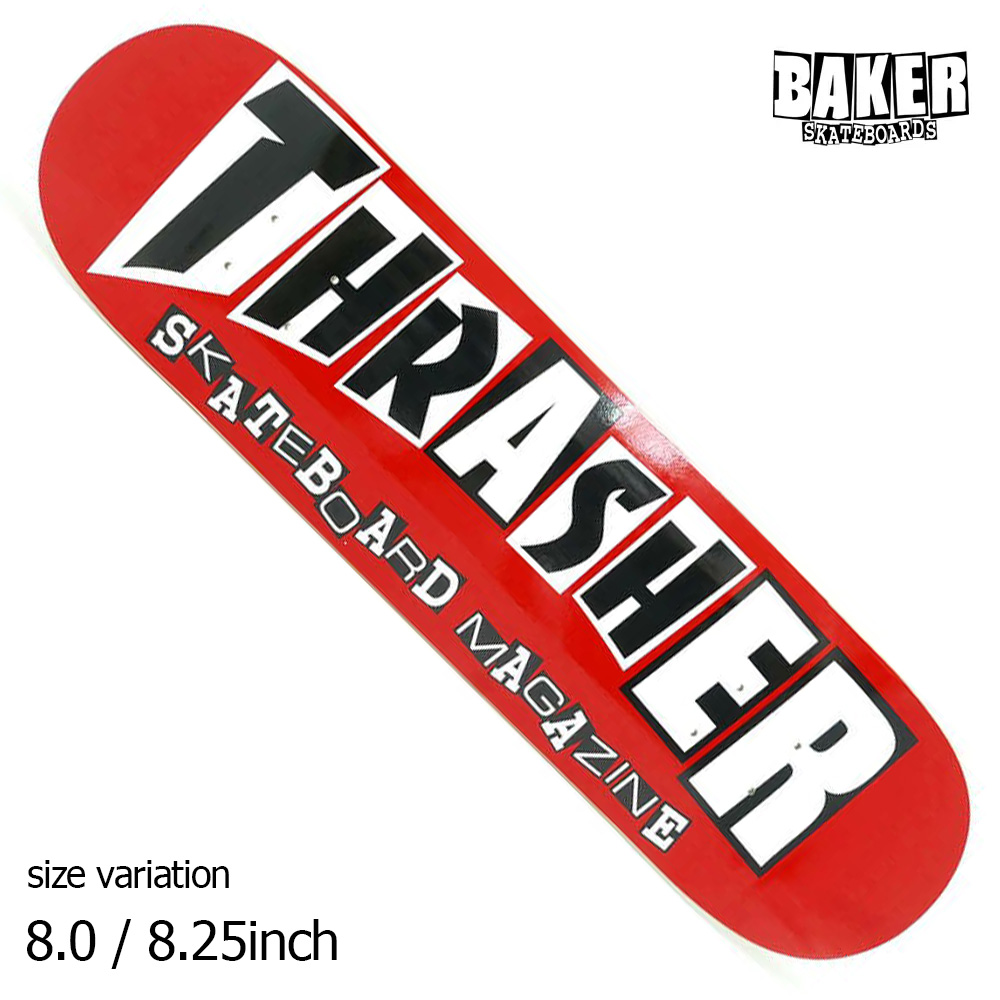 休日限定 スケートボード スケボー BAKER DECK ベーカースケートボード