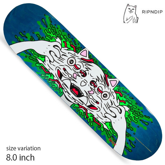 楽天市場】【スケボー デッキ 8.0 8.25 8.5】RIPNDIP LORD