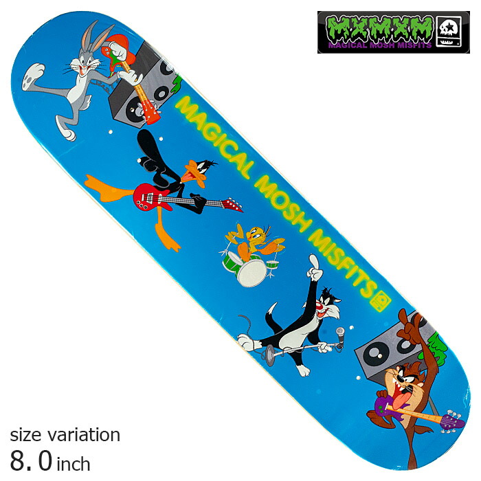楽天市場】MxMxM マジカルモッシュミスフィッツ デッキ スケボー