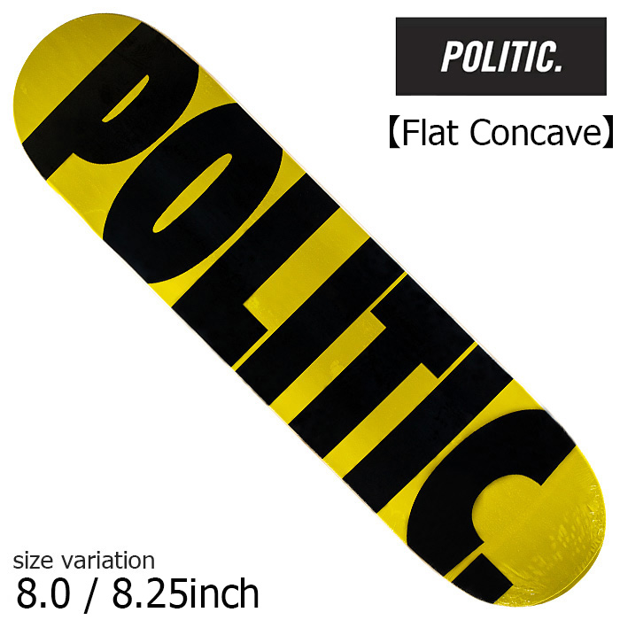 新品 POLITIC DOW STRANGE WAYS DECK 8.25インチ 新品 POLITIC DOW STRANGE WAYS DECK 8.25インチ