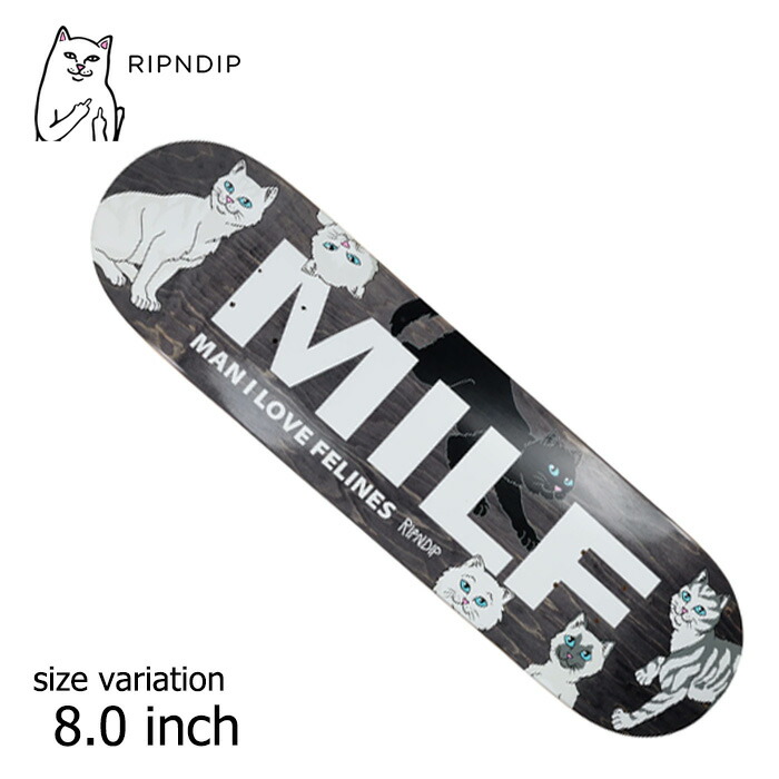 スケートボードデッキ ripndip 楽天市場】RIPNDIP デッキ リップン