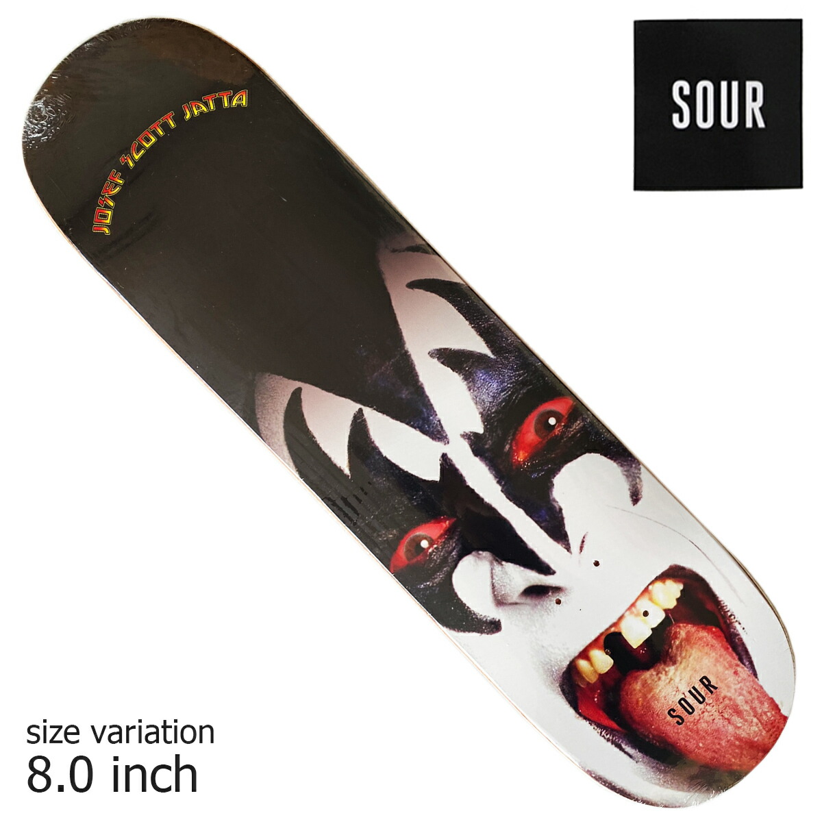 貼り付け デッキテープ Piss 無料 デッキ サービス パーツ 8 0inch Deck Sour Piss Josef 同梱 サワー Crass スケートボード スケボー デッキ Skateboard Online Store 店