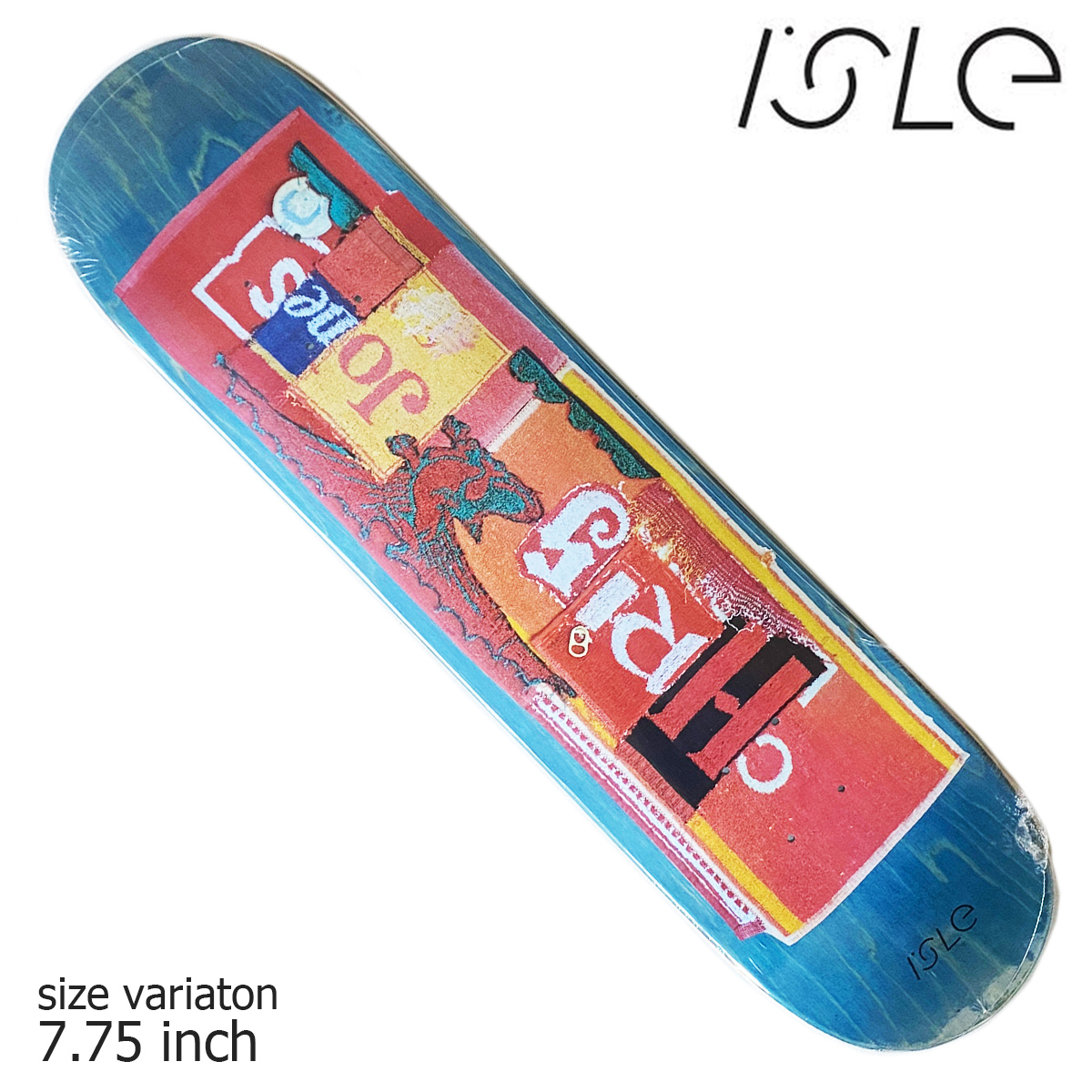 Isle Pub Jones Blue 7 75inch デッキ アイル スケボー スケートボード 街路 Sk8 デッキテープ 同梱 貼り付け 無料 かしずく Damienrice Com