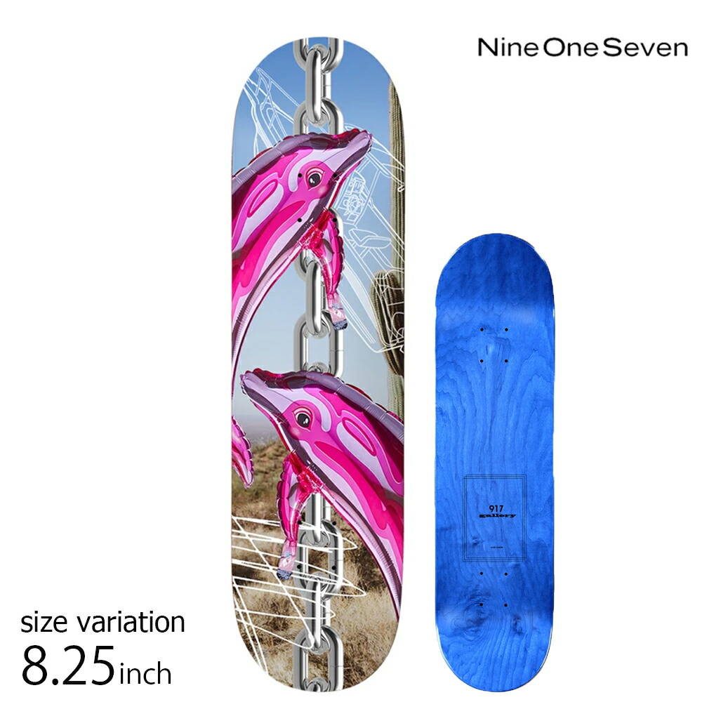 Nine One Seven 917 スケートボード デッキ　未使用　8.25 Nine One Seven 917 スケートボード デッキ 未使用 8.25 - メルカリ