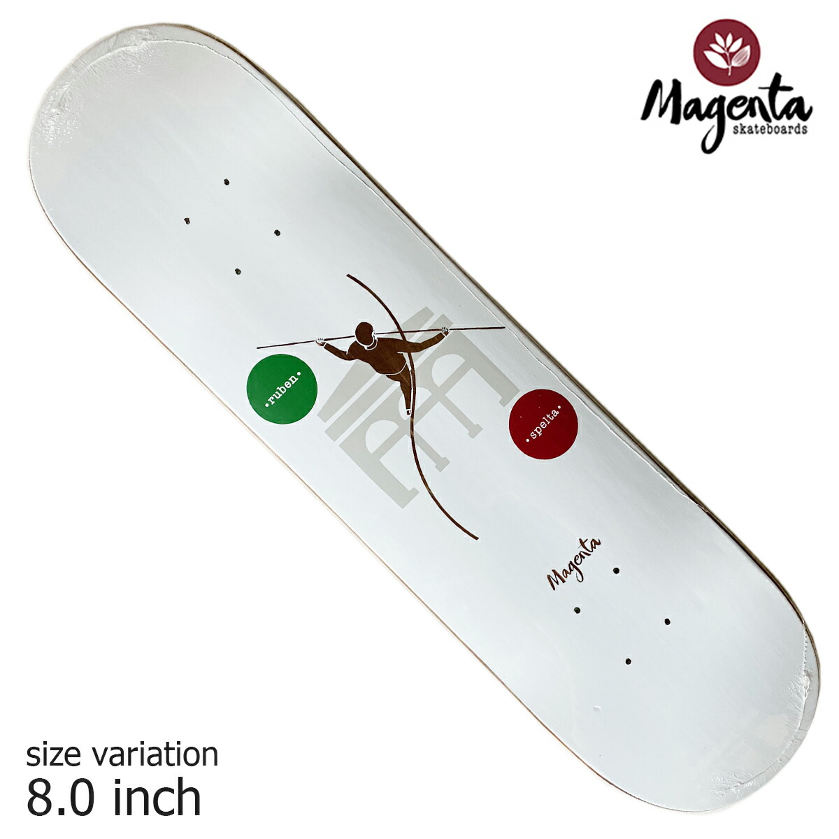 デッキテープ 同梱 貼り付け 無料 サービス Magenta パーツ Ruben Balance Balance Deck Deck 8 0 Inch マゼンタ デッキ スケートボード スケボー Crass Online Store 店