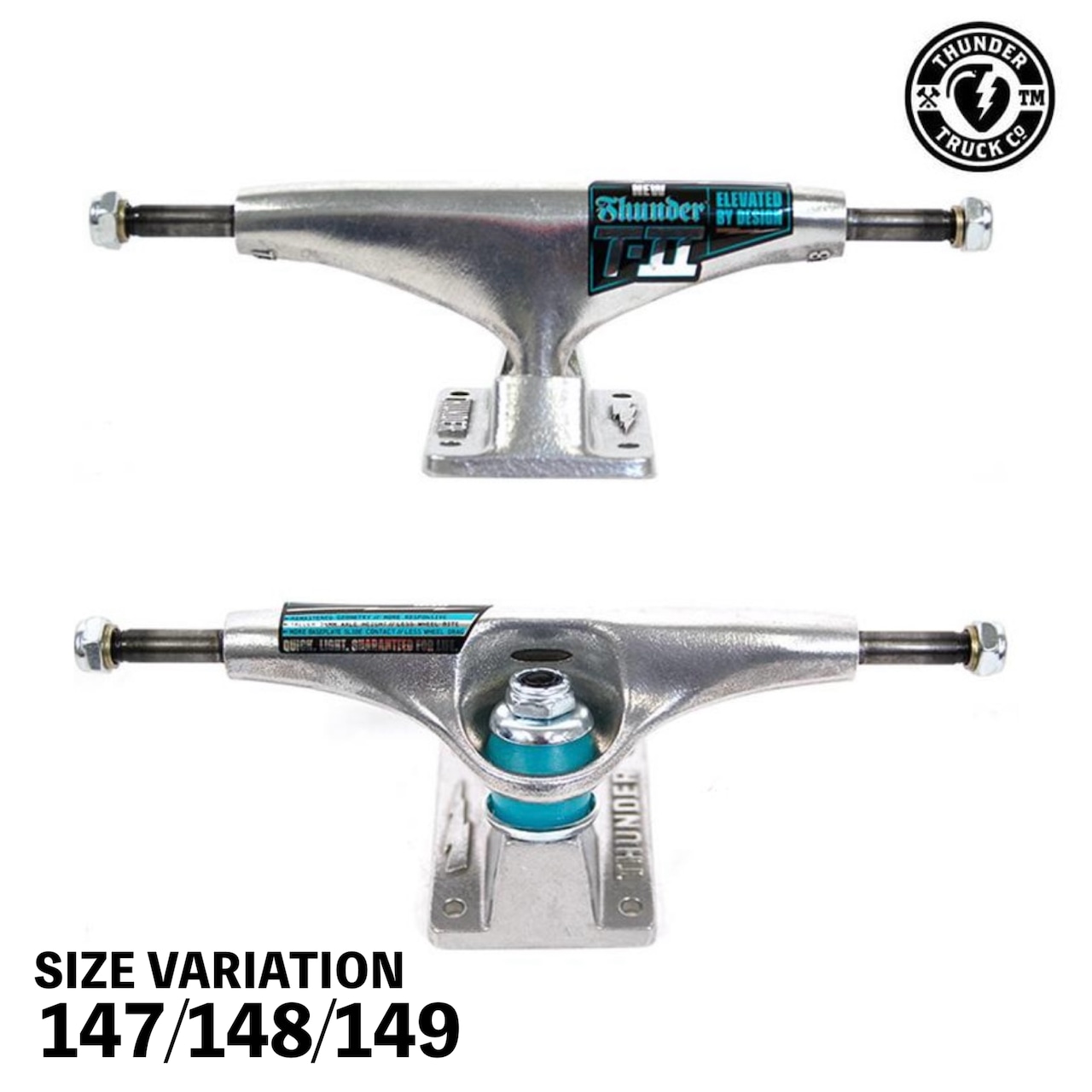 楽天市場】サンダー トラック ホローライト2 THUNDER Thunder Polished