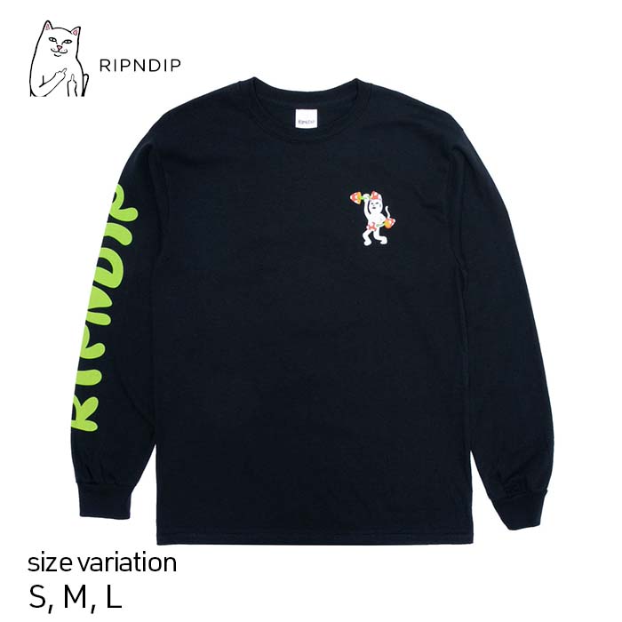 RIPNDIP Afterlife Tシャツ 長袖 Black 送料込み Afterlife Long Sleeve (Black) – RIPNDIP