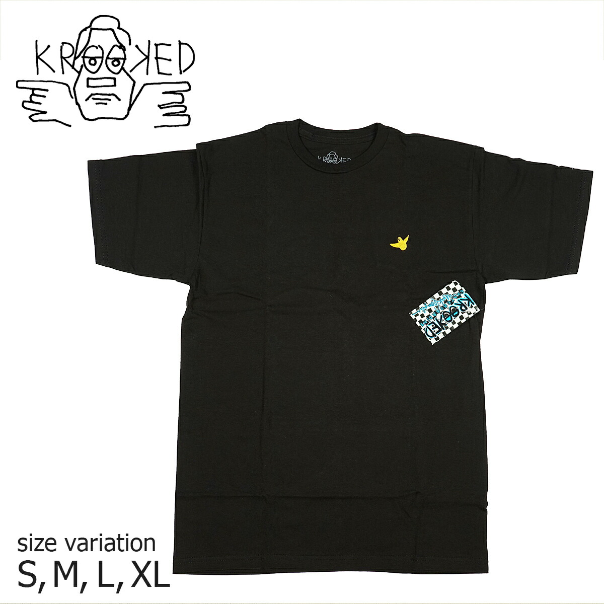 KROOKED Tシャツ / Mサイズ 楽天市場】メンズ Tシャツ KROOKED クルキッド ロゴ 半袖TEE