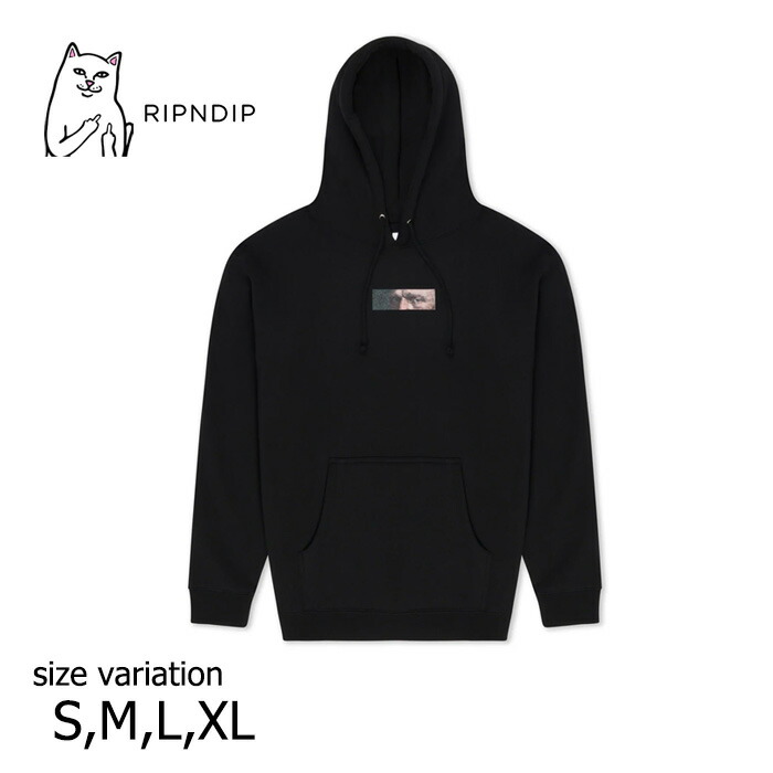 Ripndip Nermku Battle Pullover Hoodie XL パーカー Nermku Battle Hoodie (Black/Blue Dye) – RIPNDIP