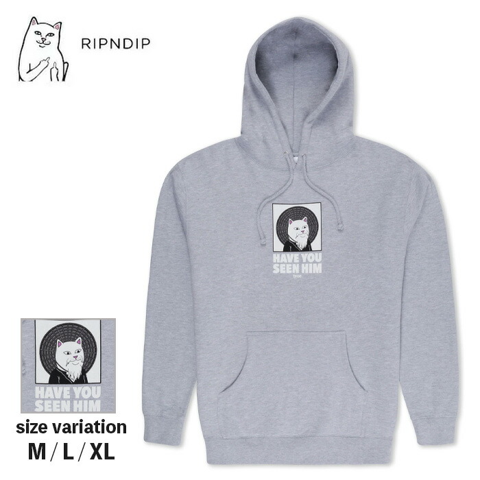 RIPNDIP　パーカー 楽天市場】【送料無料】RIPNDIP リップンディップ プルオーバー