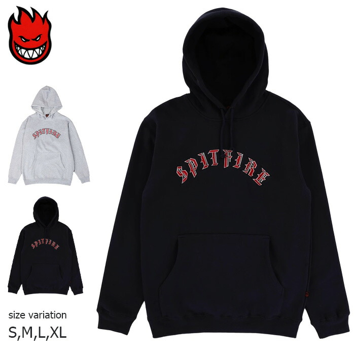 楽天市場】【 SPITFIRE / OLD E EMB ZIP HOODIE / NAVY